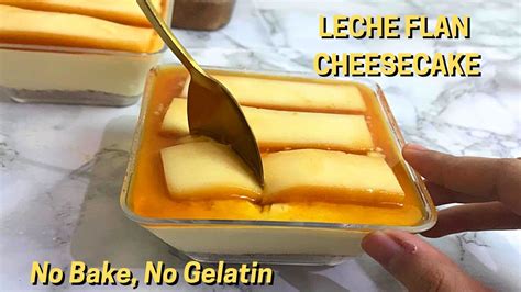 Leche Flan Cheesecake Dulce De Leche Cheesecake Recipe Youtube