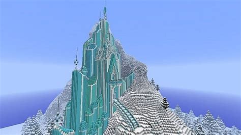 Frozen - Elsa's Ice Castle Minecraft Project | Ice castles, Minecraft ...