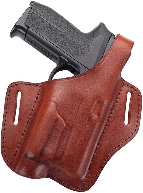 Leather Holster for Gun w Light - Craft Holsters®