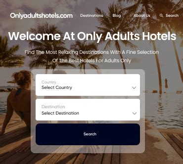 Onlyadultshotels Website - TechBeeps Services