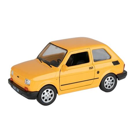 MODEL PRL 1 34 FIAT 126P ŻÓŁTY METALOWY MALUCH 9916252177 oficjalne