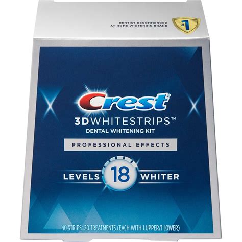 Crest D White Professional Effects Whitestrips Treatments Teeth