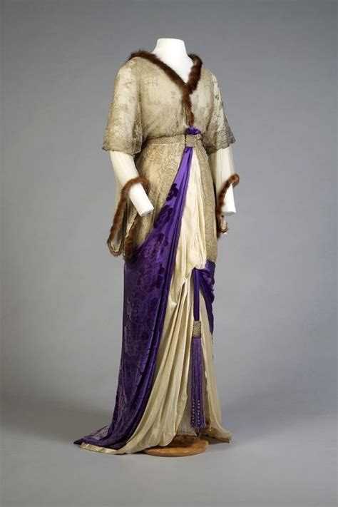 Evening Dress Ca 1912 From The Kent State University Museum