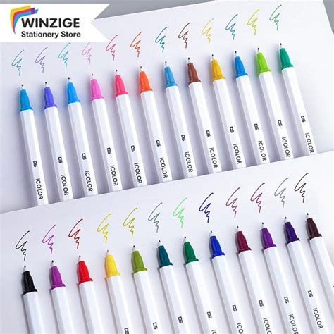 Jual Winzige Colors Pulpen Warna Warni Pastel Drawing Pen Lucu