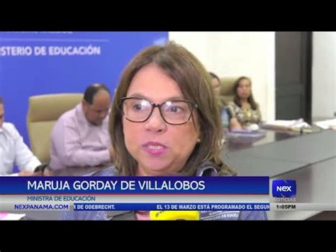 Maruja Gorday De Villalobos Anuncia Nuevo Calendario Escolar Youtube