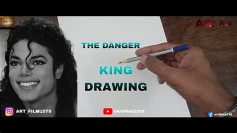 The Dancer King Drawing Michael Jacksonhow To Drawhow To Draw