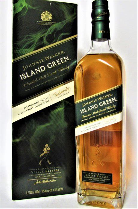 Johnnie Walker Island Green - 1.0 Litre - Catawiki