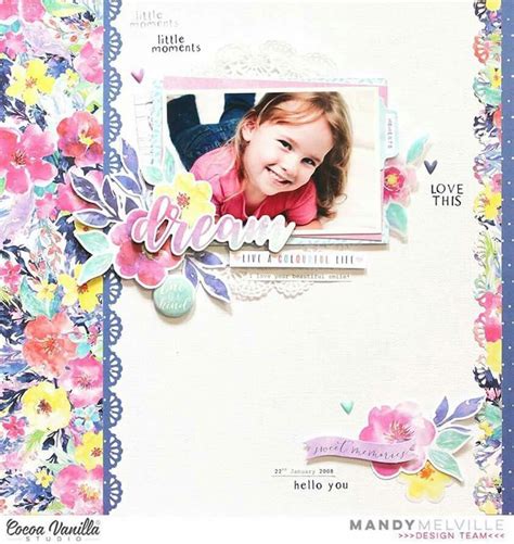 Scrapbook Layout Scrapbooking Ideas 12x12 Layout Creative Scrapbooker Magazine