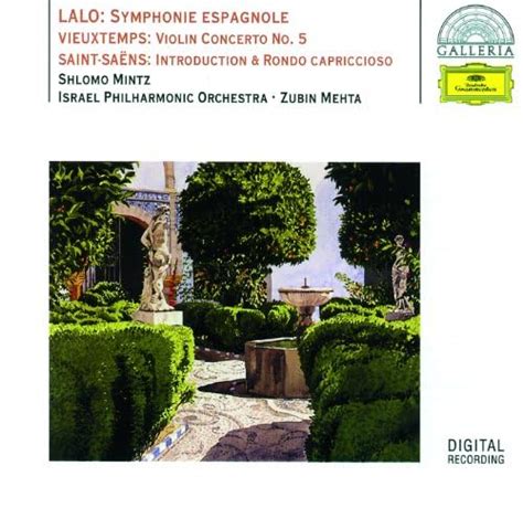 Lalo Symphony Espagnole Vieuxtemps Violin Concerto No 5 Saint