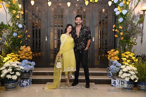 Varun Tej Lavanya Tripathi S Pre Wedding Celebrations Begin At Megastar