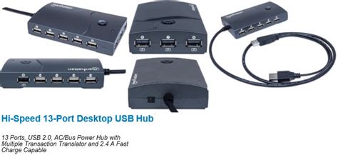 Manhattan Hi Speed Port Desktop Usb Hub Korezon Shop Online Store