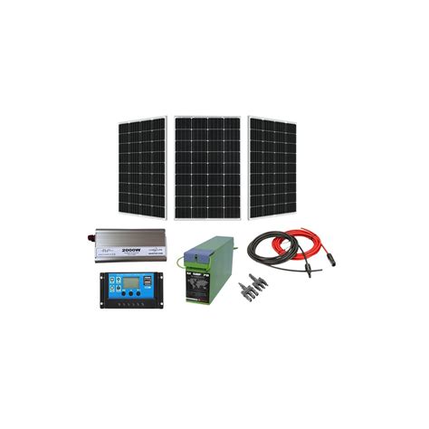 Kit Solar Fotovoltaic Off Grid Solid Volt Invertor W V