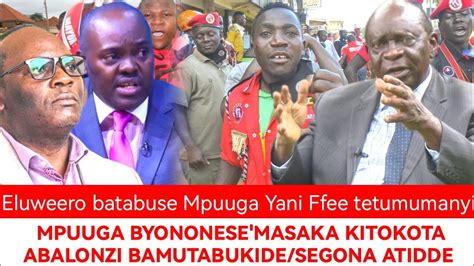 E MASAKA KITOKOTA MPUUGA BAMUTUTE TALINYA NE SEGONA BYEYONGEDDE