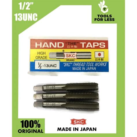 Skc 3 Pcs Hand Tap 12 13unc Made In Japan Lazada Ph