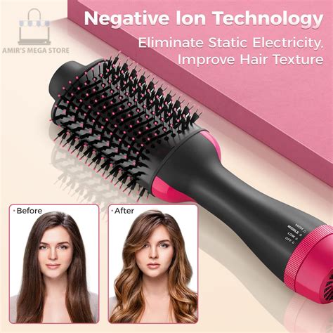 Hair Blow Dryer Brush In One Professional Hot Air Brush In One Step Hair Dryer And Styler