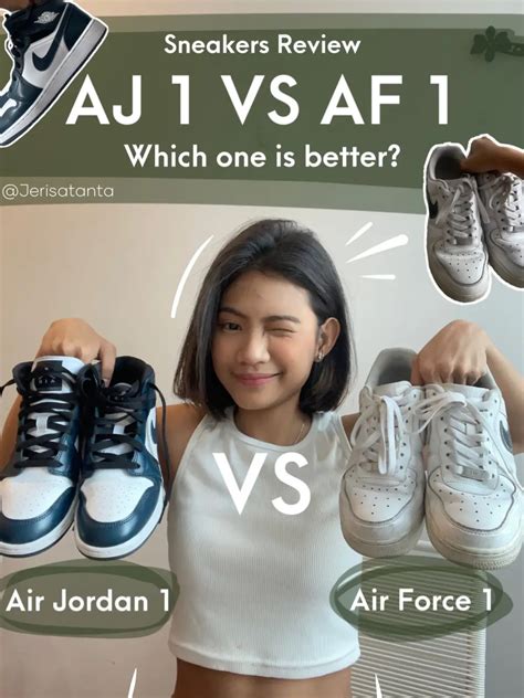 Air Force 1 Vs Air Jordan 1 Which One Is Better แกลเลอรีที่โพสต์โดย Jerisatanta Lemon8