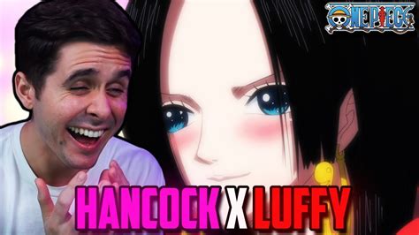 HANCOCK LOVES LUFFY One Piece Ep 416 417 Live Reaction YouTube