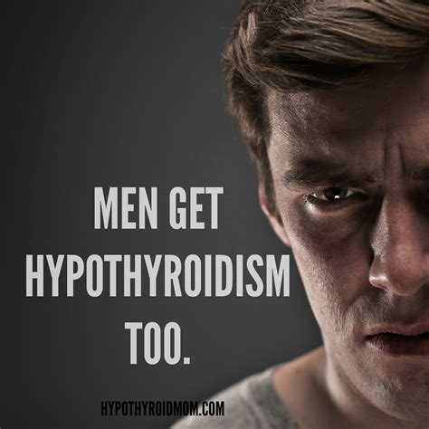 Men Get Hypothyroidism Too Hypothyroidism In Men