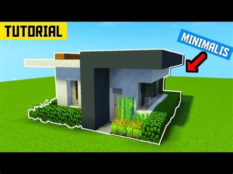 Cara Membuat Rumah Modern Yang Simple Di Minecraft Tutorial Rumah