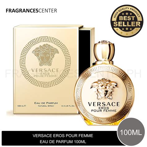 Philippines Spot GoodsVersace Eros Pour Femme Eau De Parfum 100ml