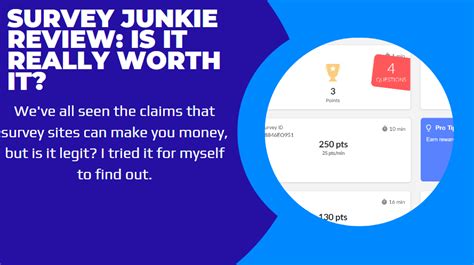 Survey Junkie Review How To Earn With Surveys In Year