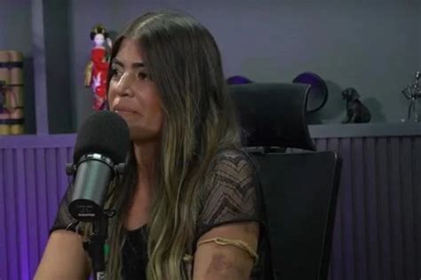 Bruna Surfistinha Mostra Hematomas Ap S Acusar Ex Marido De Agress O