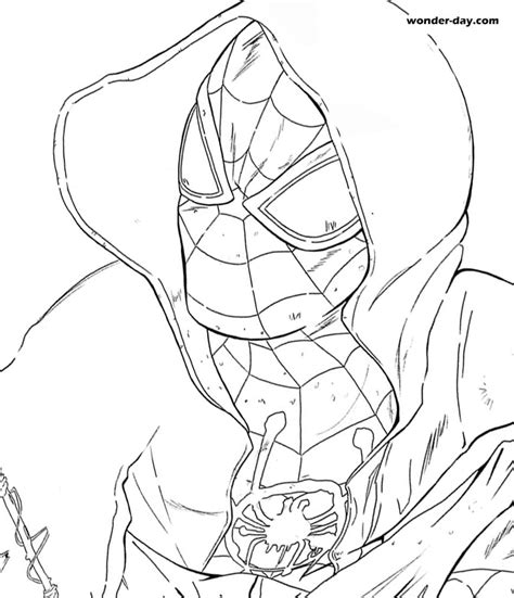 √ Spider Man Miles Morales Coloring Pages Miles Morales Coloring