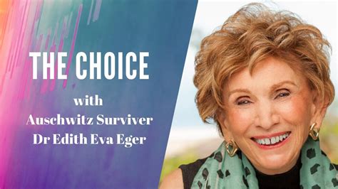 LESSONS FOR DIFFICULT TIMES FROM AUSCHWITZ SURVIVER DR EDITH EVA EGER