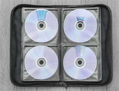 case  discs stock image image  vintage frame