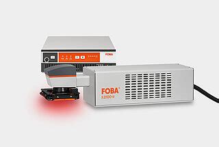 Ultrashort Pulse Laser For Black Marking FOBA Laser Marking Engraving