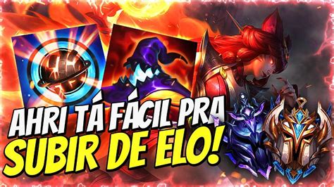 Ahri É O Mid Mais Facil Pra Subir De Elo Atualmente Nesse Patch Lol Wild Rift Youtube