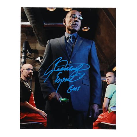 Giancarlo Esposito Signed Breaking Bad 11x14 Photo Inscribed Gus