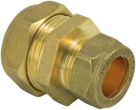 15mm X 10mm Brass Compression Reducing Coupling Uk Diy And Tools