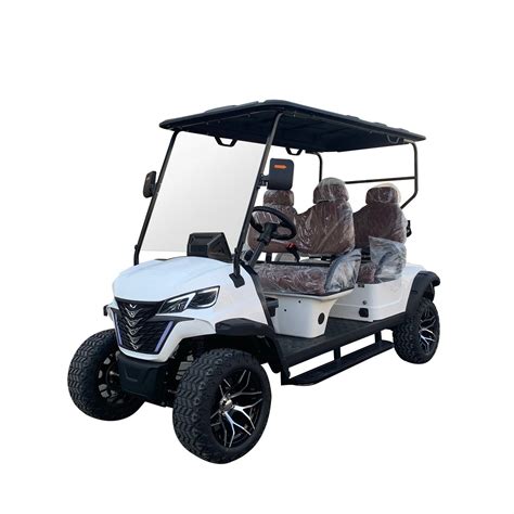 New Arrival Seats Lithium Battery Electric Lifted Hunting Golf Cart