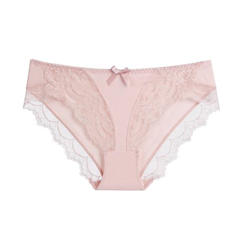 Spdoo Womens Underwear Invisible Seamless Bikini Lace Underwear Half