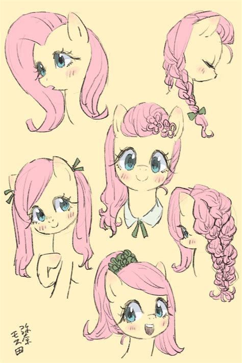 Fluttershy Hairstyle By Yanamosuda On Deviantart