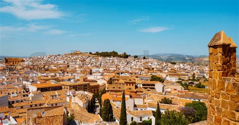 panoramic view over Antequera, Spain | Stock image | Colourbox