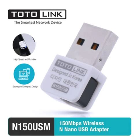 TOTO LINK WIFI DONGLE 150MBPS TOTOLINK WIRELESS N NANO USB ADAPTER