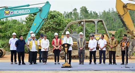 Presiden Jokowi Lakukan Peletakan Batu Pertama Pembangunan Rumah Sakit