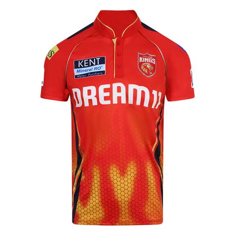 edgbaston shop punjab kings ipl replica jersey