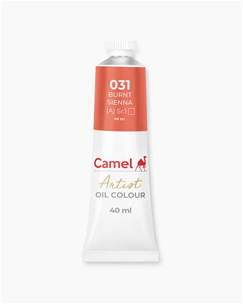 Buy Camel Artist Oil Colours Individual Tube Of Burnt Sienna In Ml