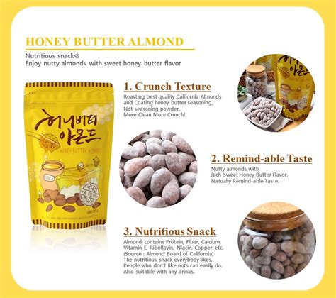 Honey Butter Almond Seum Co Ltd