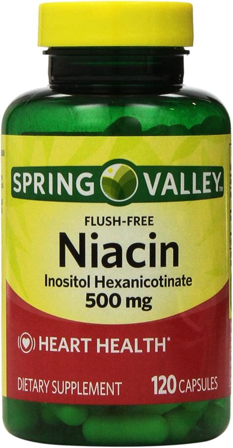 Amazon Spring Valley Flush Free Niacin B Mg