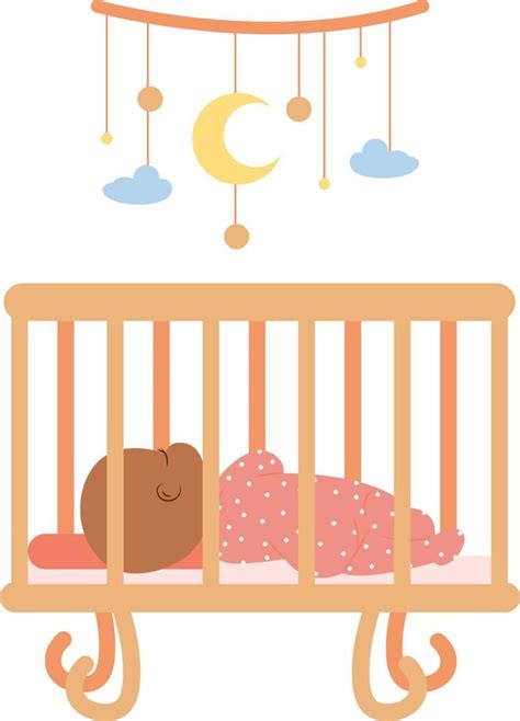 Bebe Niña Durmiendo Clipart