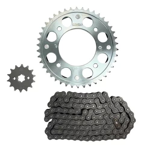 Kit Arrastre Sprocket Cadena Piñon Honda Cb1 Cb110 Envío gratis