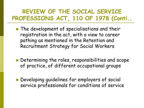 PPT BRIEFING REPORT SOUTH AFRICAN COUNCIL FOR SOCIAL SERVICE