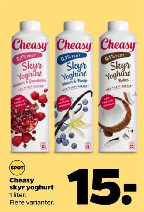 Cheasy Skyr Yoghurt Kokos Tilbud Hos Netto