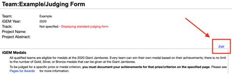 Competition Deliverables Judging Form Igem Org