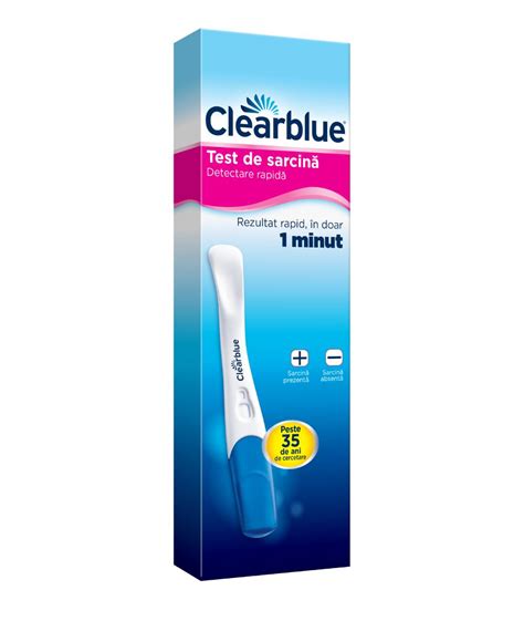 Teste Clearblue Test De Sarcina Cu Indicator Saptamani P3884