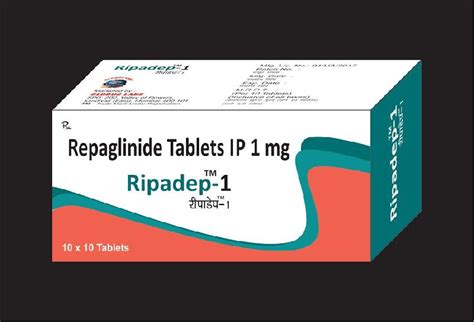 Ripadep Repaglinide Tablets At Rs Strip In Delhi Id